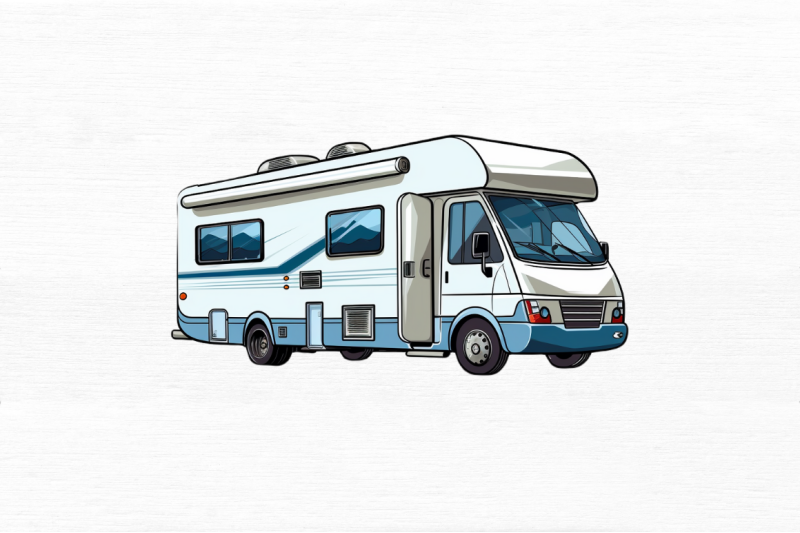 motorhome-clipart-bundle