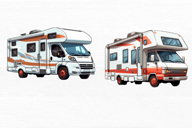 motorhome-clipart-bundle