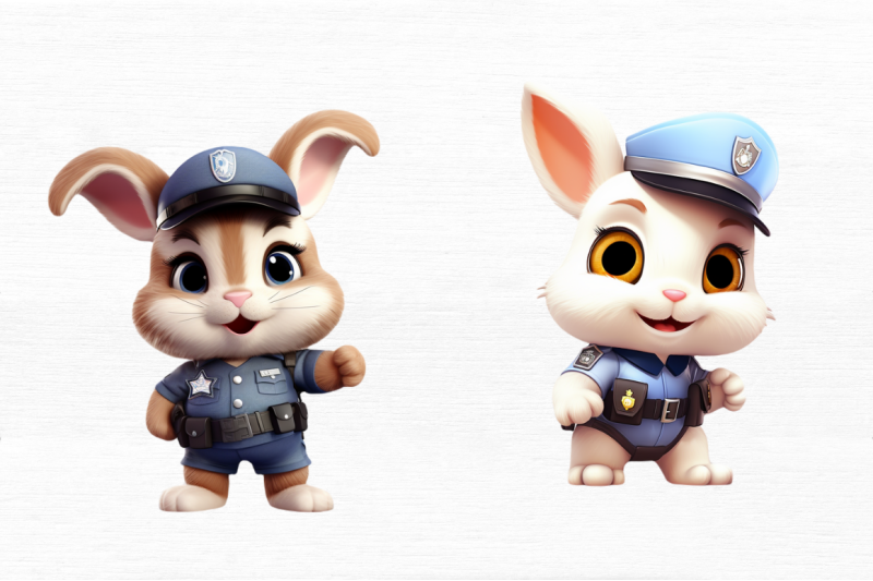 police-bunny-cute-clipart