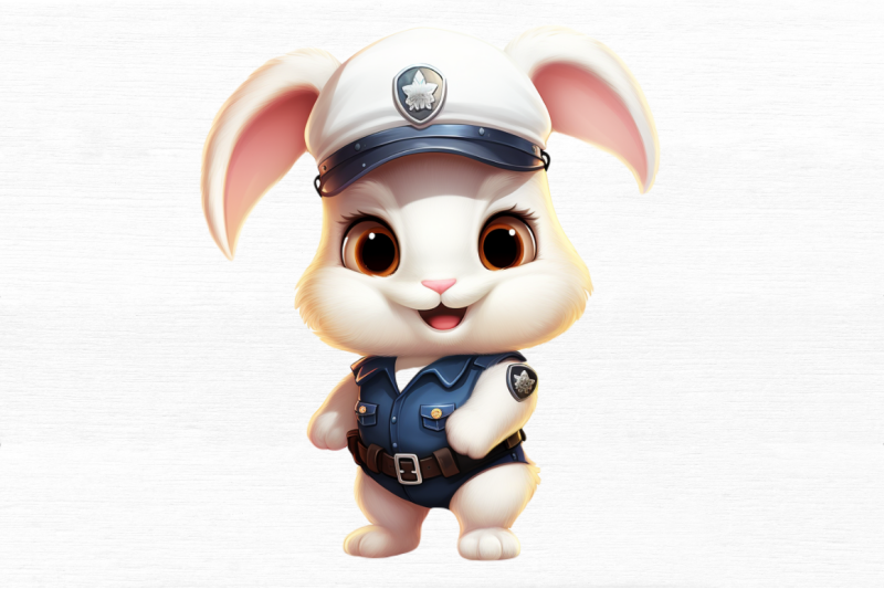 police-bunny-cute-clipart