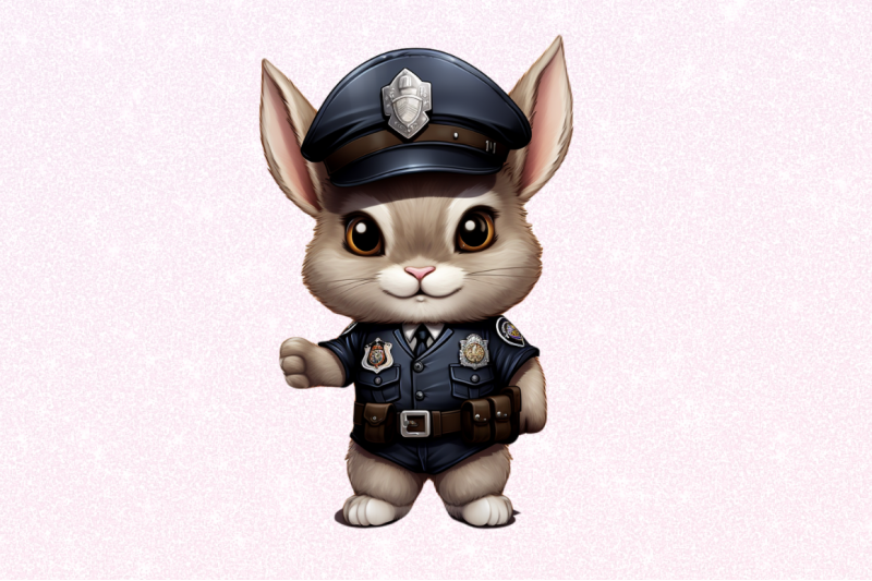 police-bunny-cute-clipart