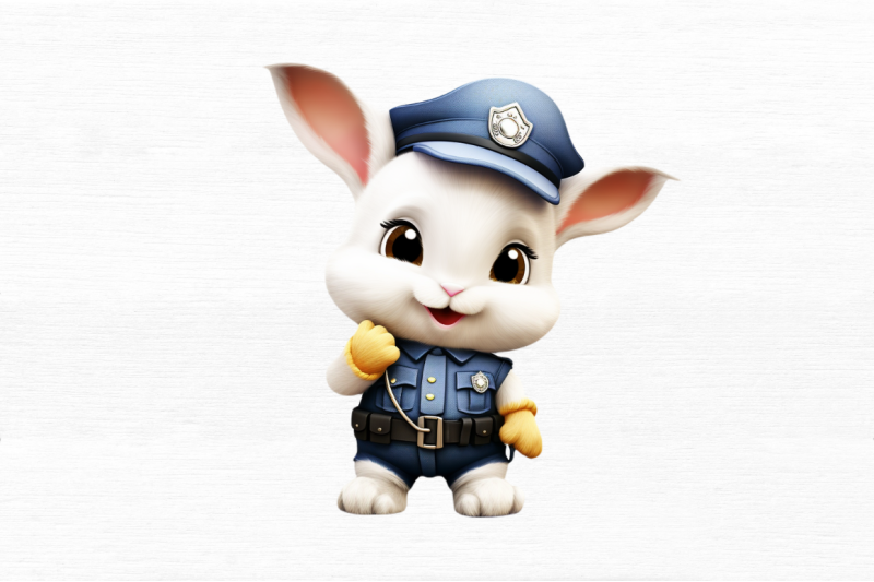 police-bunny-cute-clipart