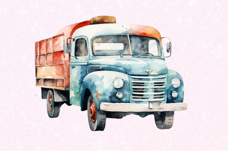 vehicle-watercolor-clipart