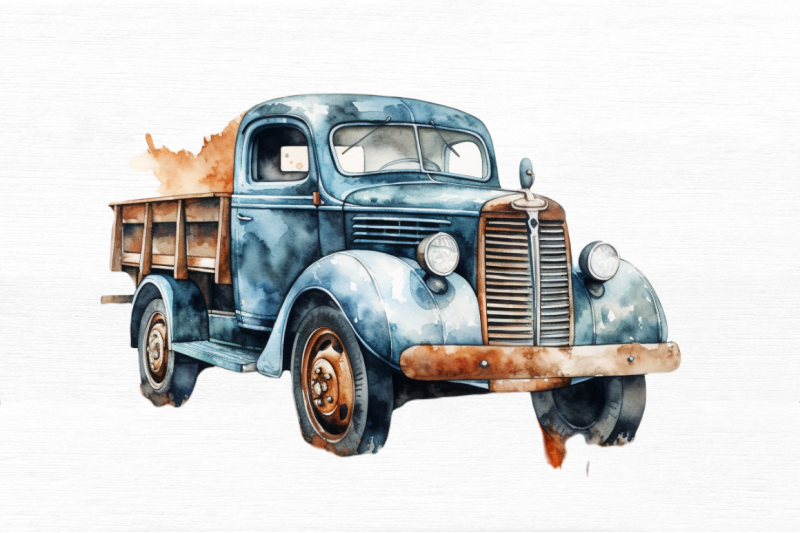 vehicle-watercolor-clipart