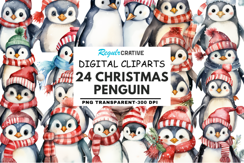 watercolor-christmas-penguin-clipart