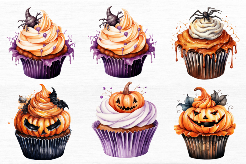 watercolor-halloween-cupcake-clipart