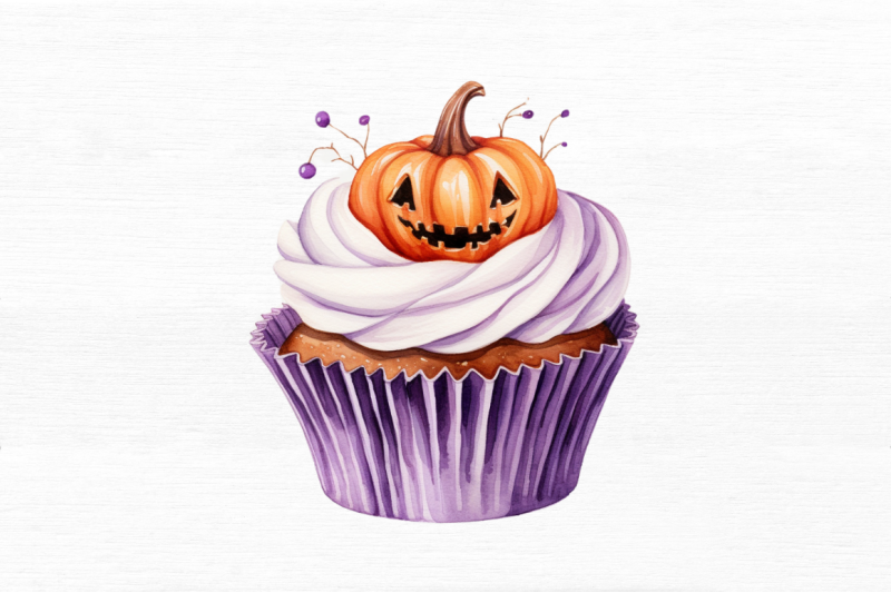 watercolor-halloween-cupcake-clipart