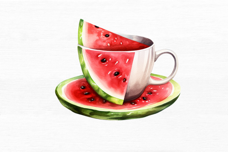 watermelon-coffee-cup-watercolor-clipart