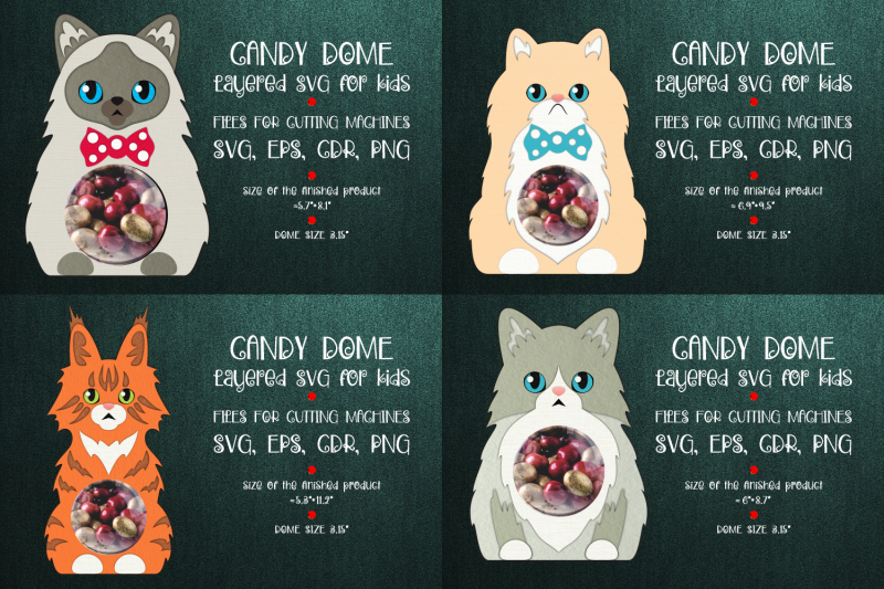 cat-breeds-candy-dome-bundle-paper-craft-templates