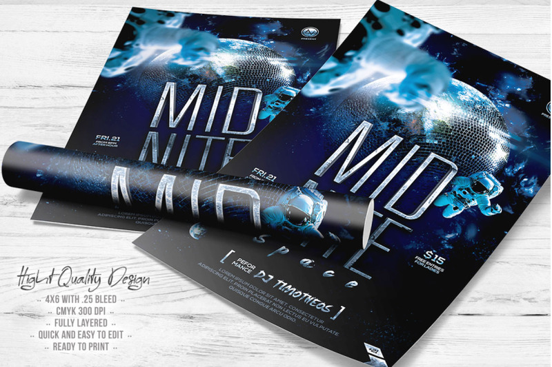 midnite-space-flyer-template
