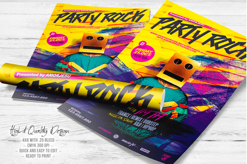 party-rock-flyer-template