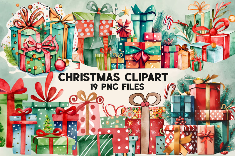 christmas-gift-box-watercolor-clipart