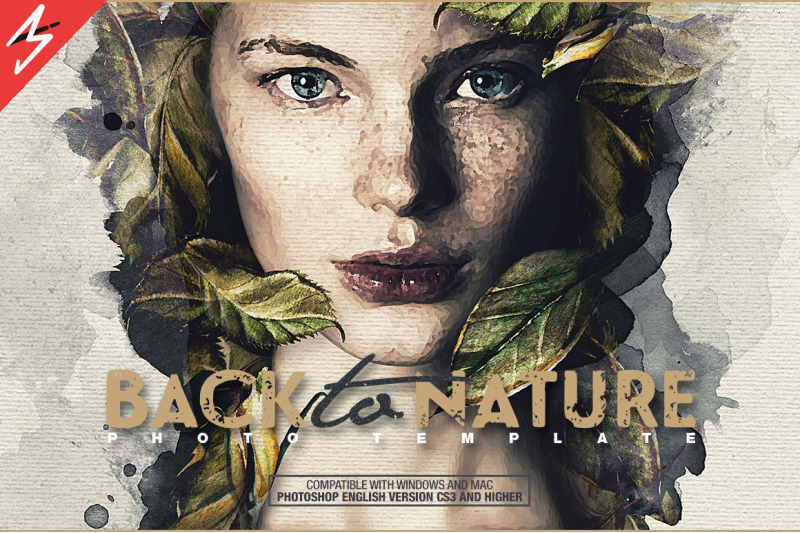 back-to-nature-photo-template