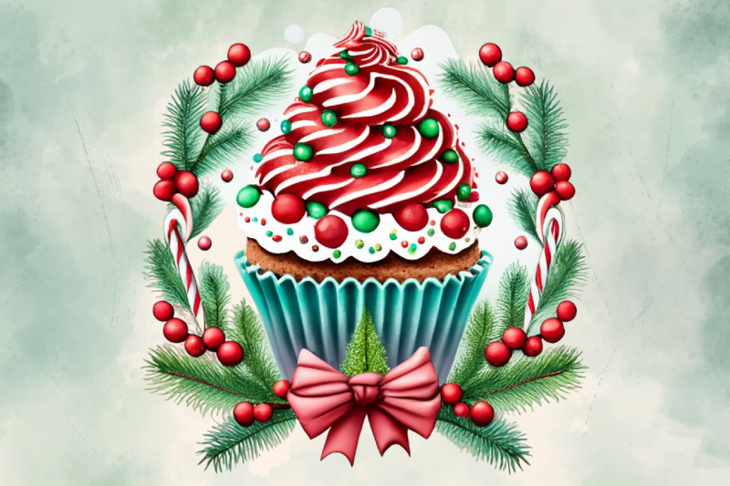 watercolor-christmas-cupcake-clipart