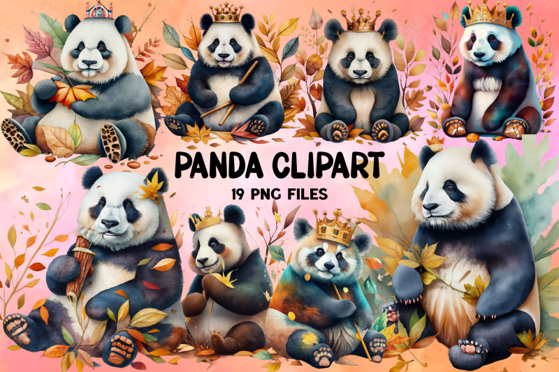 watercolor-giant-panda-clipart-bundle