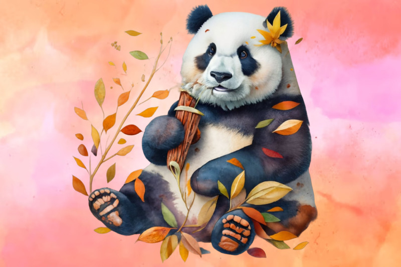 watercolor-giant-panda-clipart-bundle