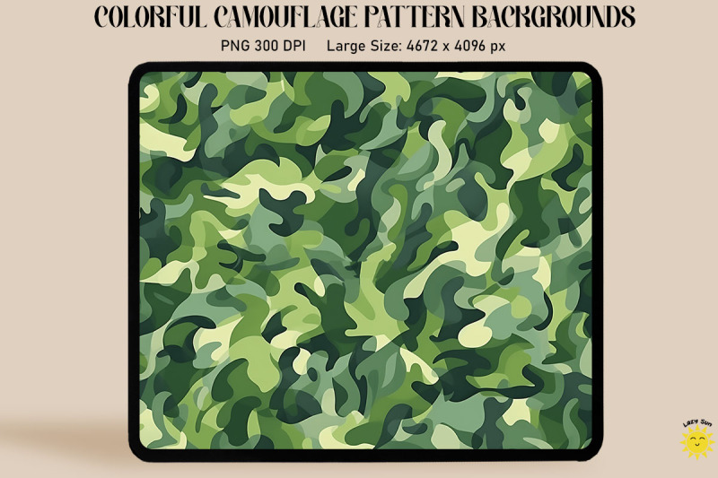 green-camouflage-patterns-background