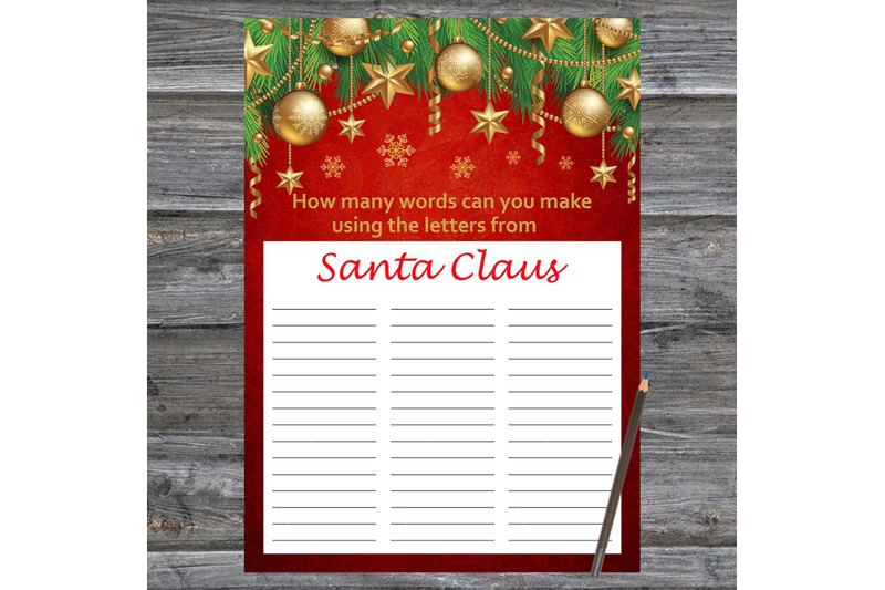 gold-toys-xmas-card-how-many-words-can-you-make-from-santa-claus