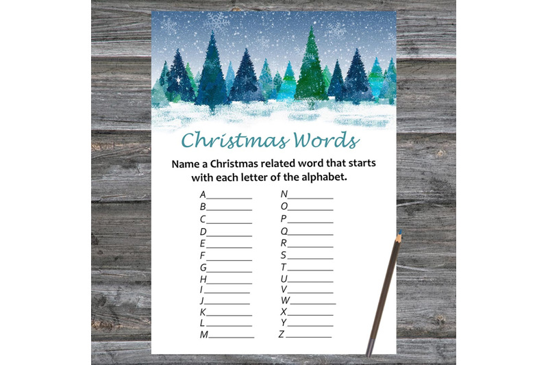 winter-forest-christmas-card-christmas-word-a-z-game-printable