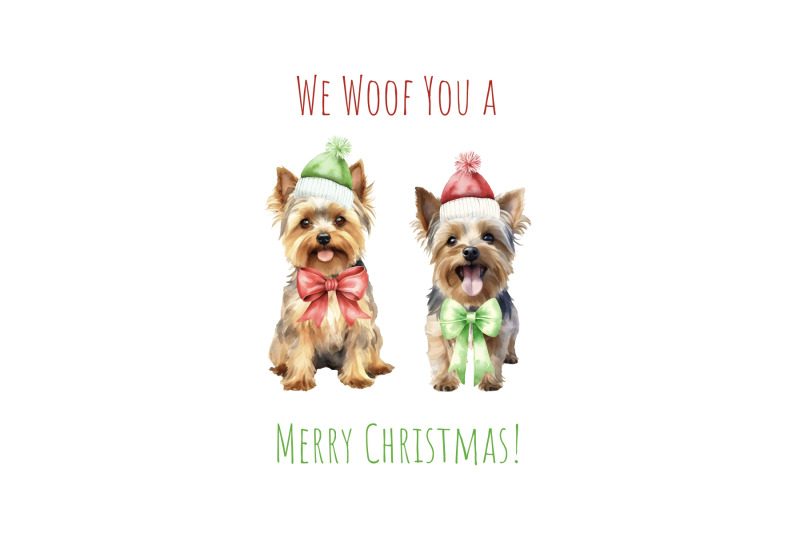 watercolor-christmas-yorkshire-terrier-clipart-xmas-yorkshire-terrier