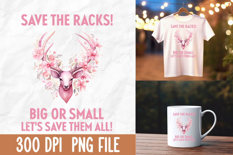 big-or-small-save-them-all-pink-antlers