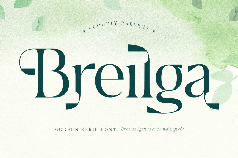 breilga-typeface