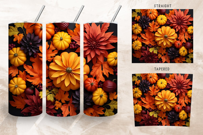 3d-fall-pumpkins-tumbler-wrap-collection-3d-autumn-tumbler