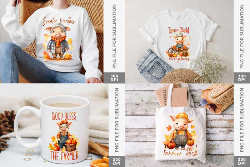 cute-fall-pig-sublimation-designs-pumpkins-farm-png-bundle
