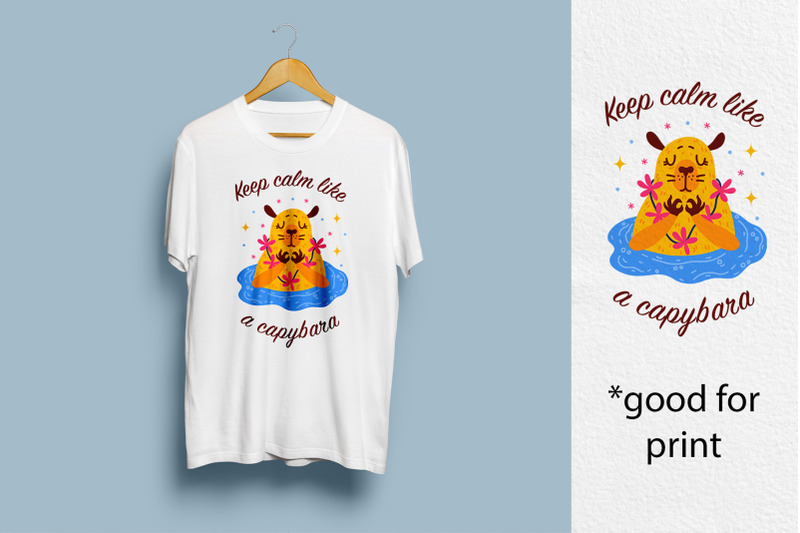 keep-calm-like-a-capybara-svg-sublimation-clipart