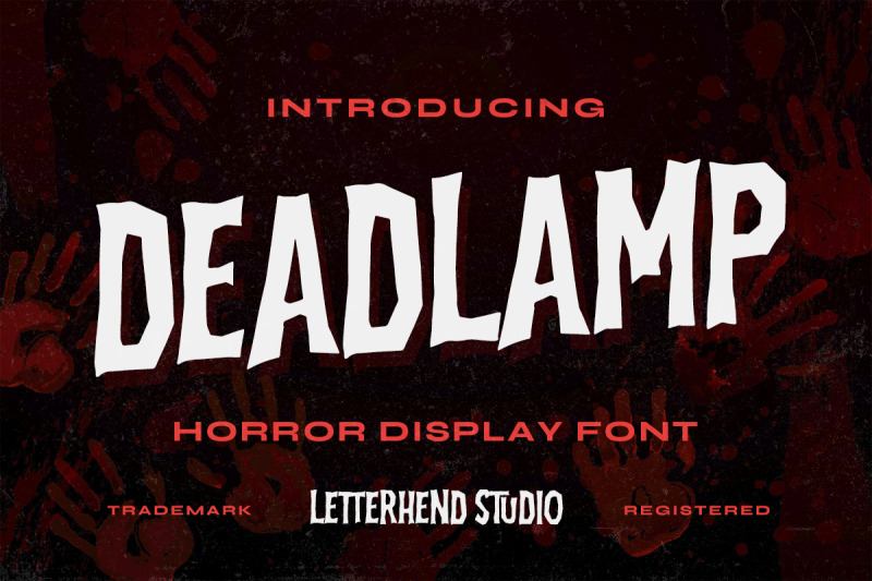 deadlamp-horror-display-font