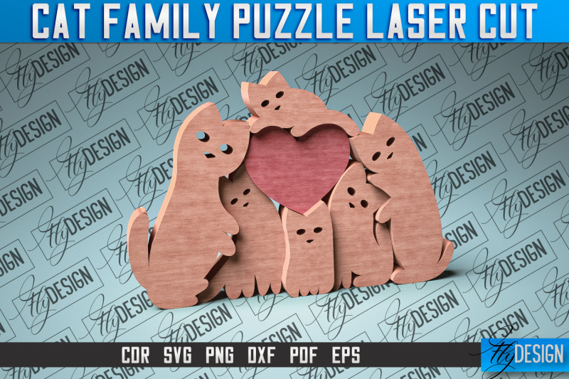 family-puzzle-laser-cut-svg-baby-animals-puzzle-svg-cnc-files