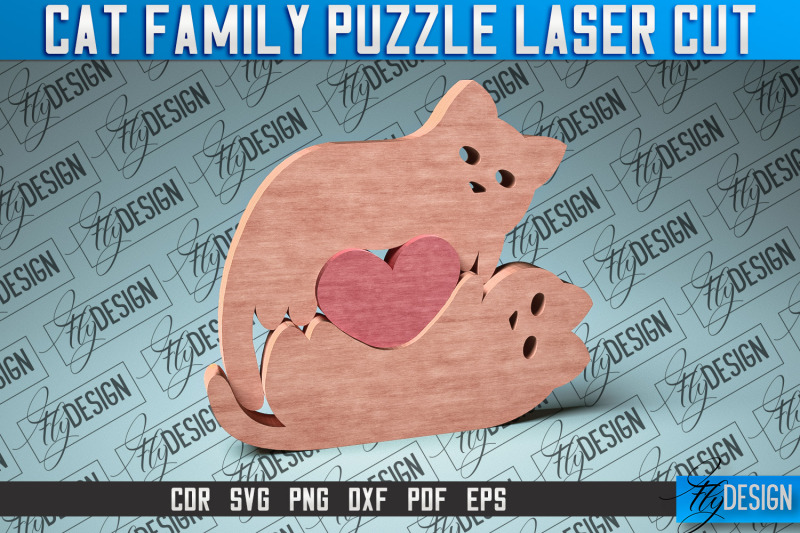 family-puzzle-laser-cut-svg-baby-animals-puzzle-svg-cnc-files