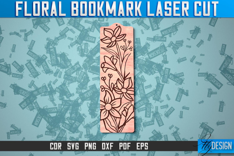 floral-bookmark-laser-cut-svg-design