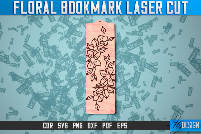 floral-bookmark-laser-cut-svg-design