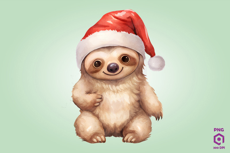 christmas-american-three-toed-sloth