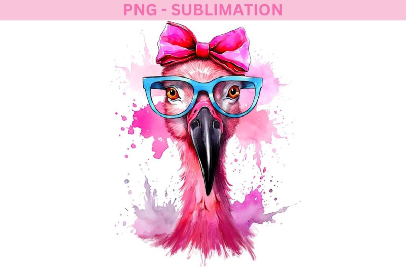 pink-flamingo-wearing-glasses-sublimation-designs