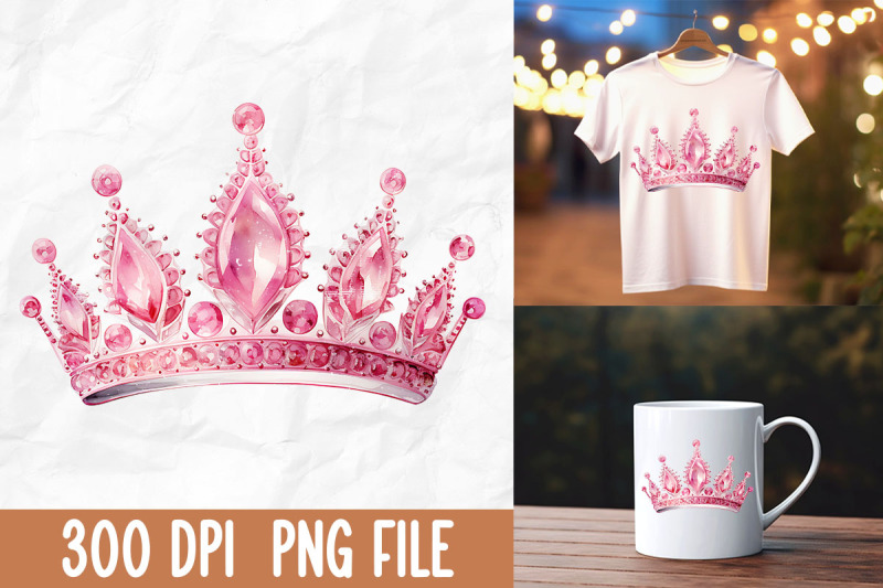 breast-cancer-pink-crown-queen-princess