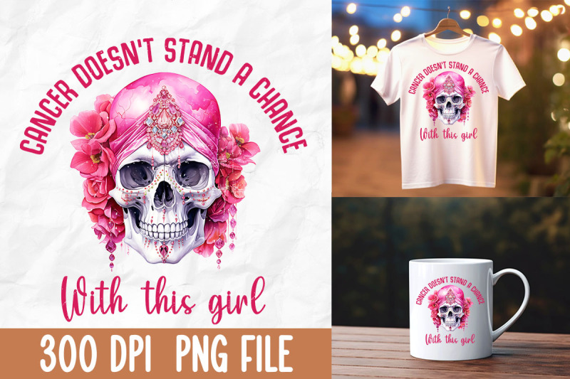 cancer-doesn-039-t-stand-a-chance-pink-skull