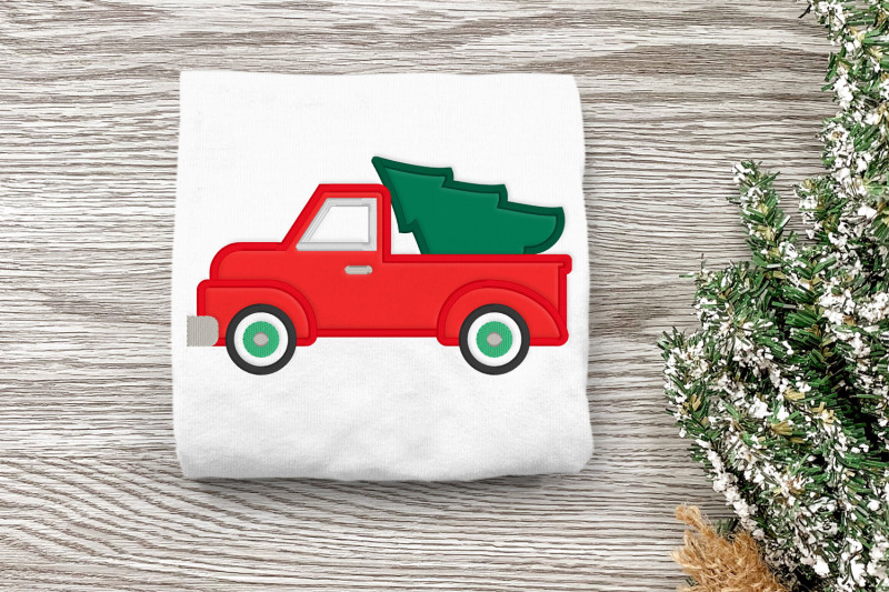 christmas-tree-vintage-truck-applique-embroidery