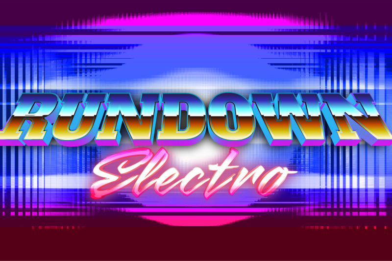 rundown-electro-editable-text-effect-retro-style-with-vibrant-theme-co