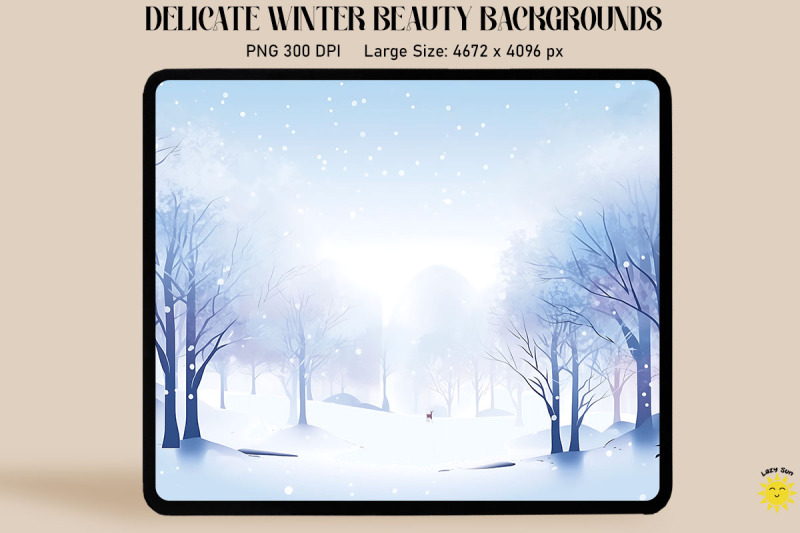 winter-landscape-with-snowflakes