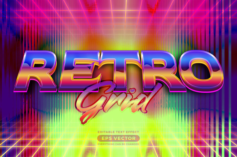 retro-grid-editable-text-effect-retro-style-with-vibrant-theme-concept