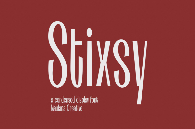 stixsy-condensed-display-fonts