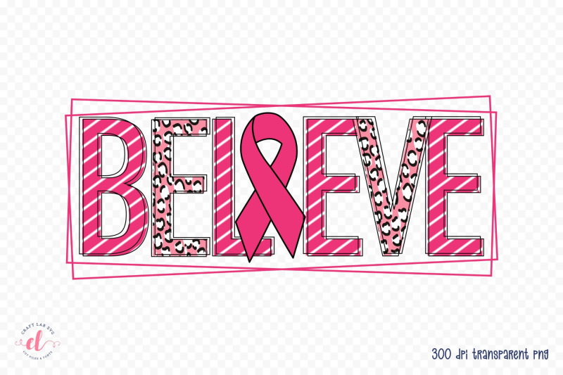 believe-png-breast-cancer-sublimation