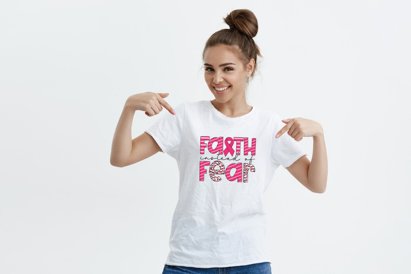 faith-instead-of-fear-beast-cancer-png