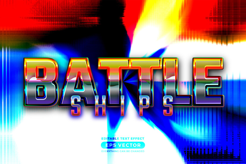 battle-ships-editable-text-style-effect-in-retro-style-theme-ideal-for