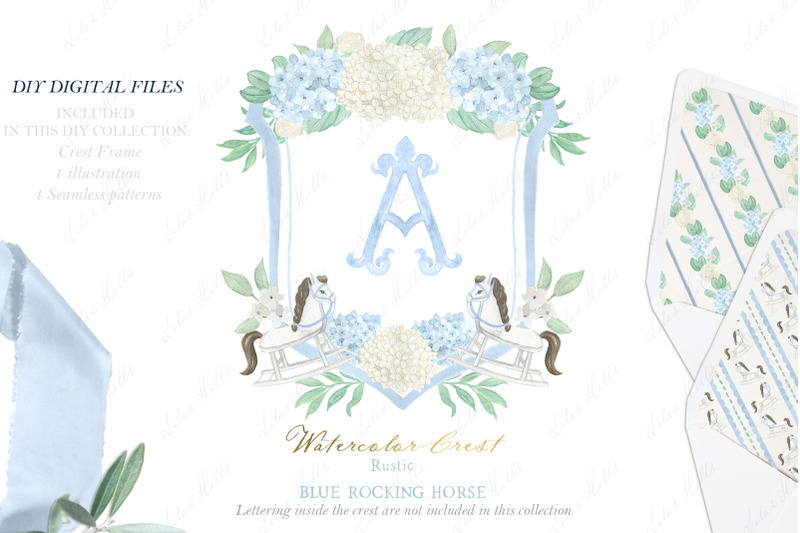 blue-rocking-rustic-horse-crest