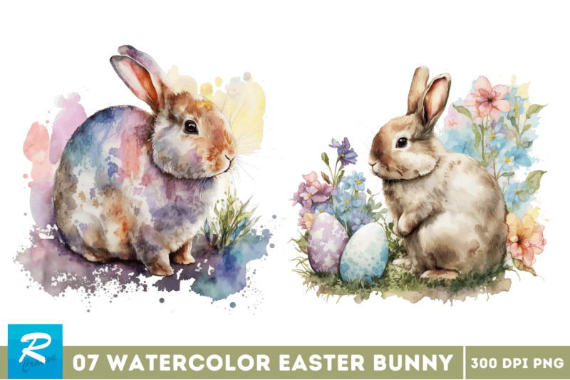 watercolor-easter-bunny-bundle