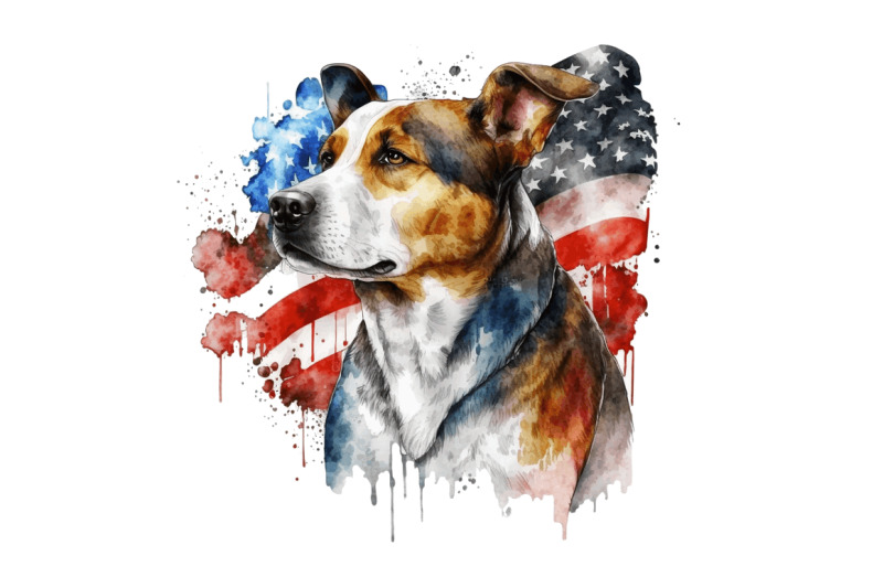 watercolor-patriotic-dog-bundle