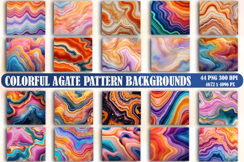 colorful-agate-pattern-backgrounds